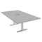 Skutchi Designs 47.25 in W, 84 in L, 29 in H, Engineered Wood Top, Grey HAR-REC-48x84-T-ELEC-XD01 - alternate 1
